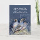 Search for california birthday cards Quail