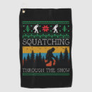 Search for sasquatch ugly christmas sweater Santa claus