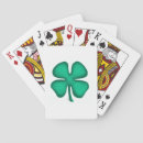 Search for 4 leaf clover playing cards Poker