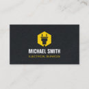 Recherche de prise électrique cartes visite Électricité