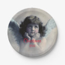 Search for angel paper plates Vintage