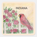 Search for indiana state stickers Cardinal