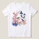 Recherche de fleurs de cerisier tshirts Oiseaux