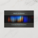 Recherche de conception moderne cartes visite Coloré
