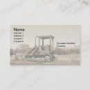 Search for bulldozer business cards Excavation