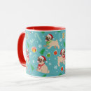 Search for christmas pug mugs Cute