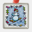 Search for skiing ornaments Xmas