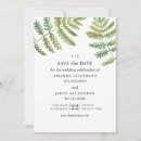 Recherche de feuille fougère invitations Aquarelle