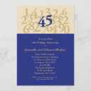 Search for 45th anniversary party invitations Celebration