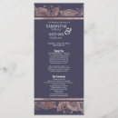 Recherche de rose gold mariage programmes Monogramme