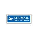 Search for plane rubber stamps Airmail