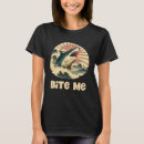 Search for bite me fishing tshirts Shark
