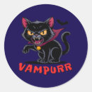 Search for funny vampire stickers Cat