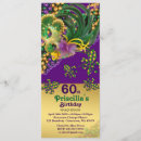 Search for purple gold masquerade party invitations Green