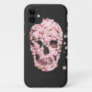 Search for flower skull iphone cases Pink
