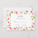 Search for pink pattern rsvp cards Floral