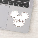 Search for white outline stickers Disney