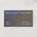 Search for footprints business cards Ocean