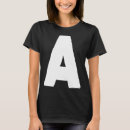 Search for bold letters tshirts White