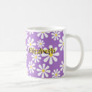 Search for purple daisy mugs Daisies
