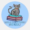 Search for bibliophile stickers Library