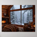 Search for cabin posters Fireplace