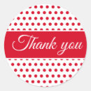 Search for red polka dot stickers Circles