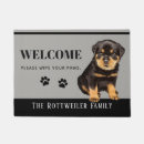Search for rottweiler doormats Puppy