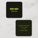 Recherche de vert fluorescent cartes visite Toute personne