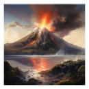 Recherche de volcan art Lac
