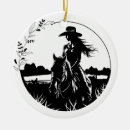 Search for cowgirl ornaments Modern