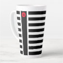 Search for black and white vertical stripes mugs Horizontal