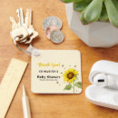 Recherche de baby shower floral porteclés Aquarelle