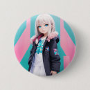 Search for japanese anime buttons Kawaii
