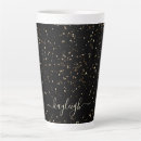 Search for glitter mugs Black and gold