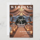 Search for 5x7 newspaper wedding invitations Classic