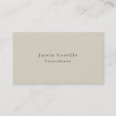 Search for school counselor business cards Modern