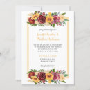 Search for sunflower frame invitations Burgundy roses