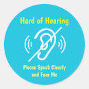 Search for deaf stickers Hard of hearing