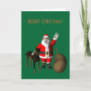 Search for doberman christmas cards Black