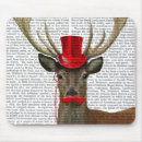 Search for red deer mousepads Moustache
