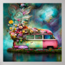 Search for 1970s hippie posters Flowers