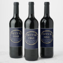 Search for fine wine labels Typography