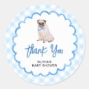 Search for dog thank you stickers Baby shower