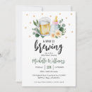 Search for brewery invitations Baby is brewing