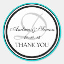 Search for black and teal stickers Initial