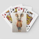 Recherche de souris jeux de cartes Brun