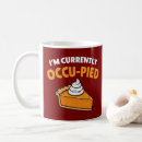 Search for pie pun mugs Thanksgiving