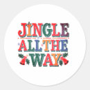 Search for jingle stickers Jingle all the way