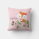 Recherche de renards coussins Girly